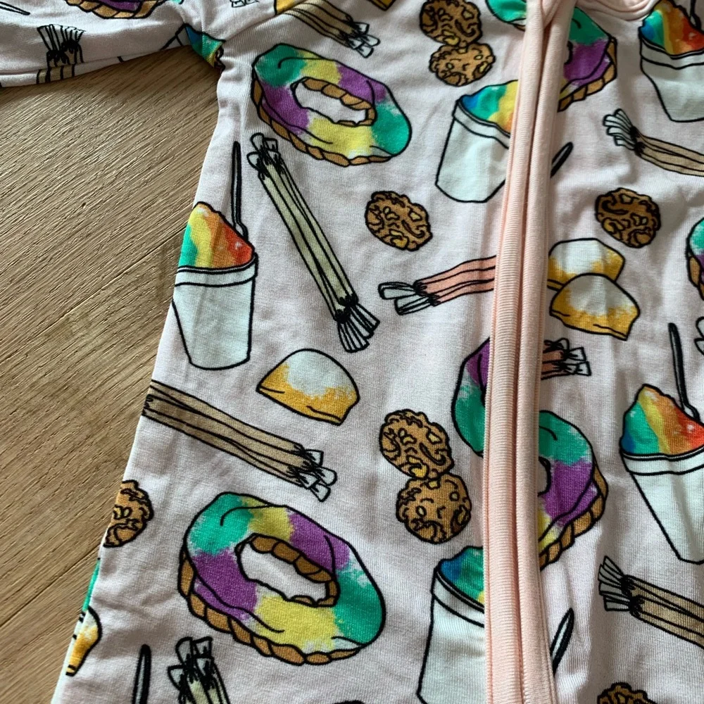 Southern Slumber Sweets Bamboo Pajamas 0–3M NWT Zip One Piece